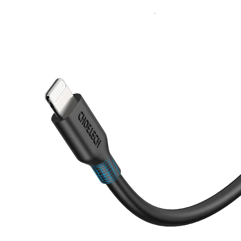 Câble CHOETECH USB-C vers Lightning Certifié MFi de 2m