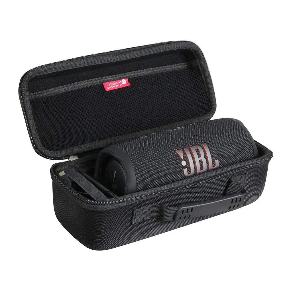 Étui de Voyage Hermitshell pour JBL Charge 5 / JBL Charge 4 Enceinte Bluetooth Portable (Noir)